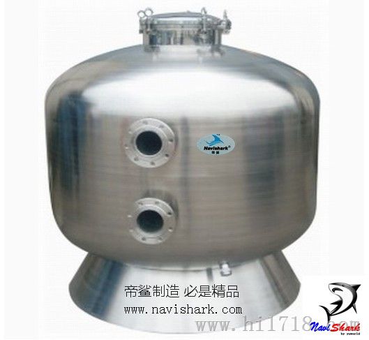 广州帝鲨生产不锈钢过滤器、不锈钢泳池设备