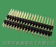 1.27mm单/双排针,SMT,H=1.0/1.5/1.6/2.0/2.5mm