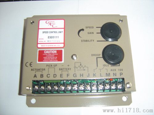  发电机调速板 欲购从速GAC调速板（包含GAC包装盒、GAC标签）