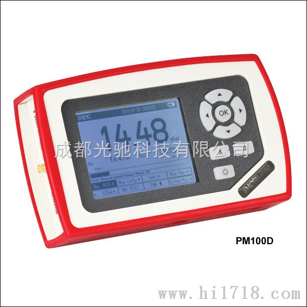 PM100D - 紧凑型光功率和能量计表头