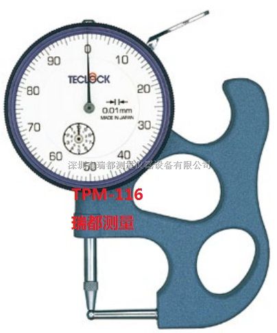 TPM-116日本得乐壁厚测厚计TPM-116壁厚测厚仪北京代理