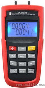 台湾贝克莱斯BK8886U 双输入差压计、压力表BK-8886U