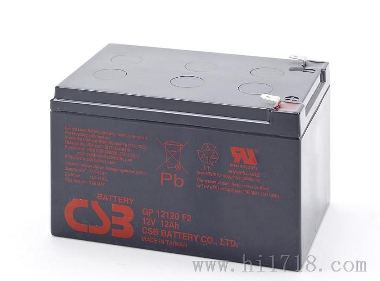 辽宁供应CSB蓄电池GP1272 12V 7.2Ah直流屏电池
