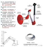 吸顶式新疆万向排气罩/抽气罩