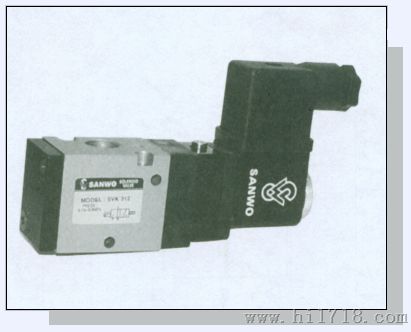 供应韩国三和SVK115系列3通直动型电磁阀SVK115-4D-01