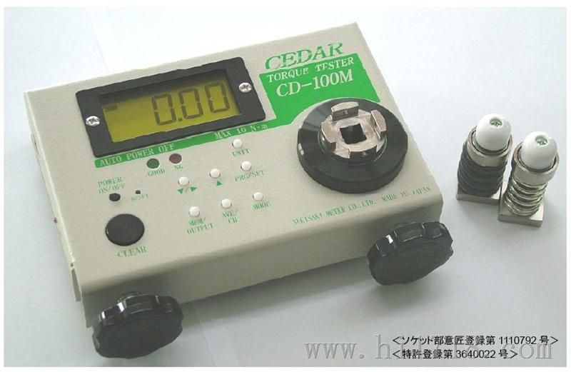 日本CEDAR扭力起子测试仪CD-10M/CD-100M总代理