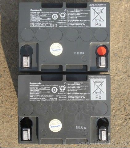 松下阀控式铅酸蓄电池LC-X1224ST 12V,24AH/20HR配电柜UPS电池