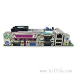 Intel815主板 贴256M内存 CPU带CF卡座 4COM口 POS机MINI-ITX主板