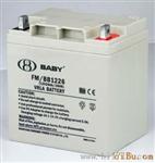FM/BB1224T鸿贝BABY阀控密封式铅酸12V24AH蓄电池20HR