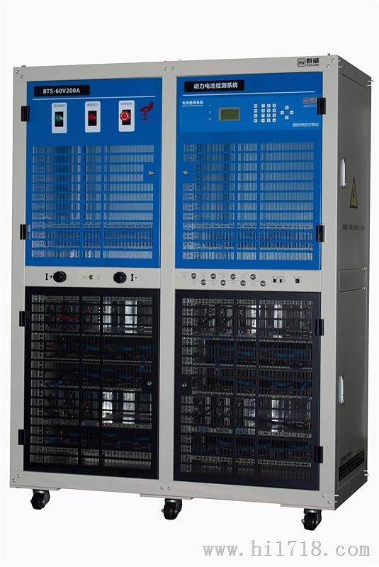 新威尔BTS-60V300A大型动力电池组检测系统带辅助通道测试