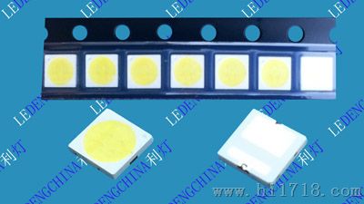 贴片led 3030 smd 大功率1W 双芯串联灯珠EMC支架结构