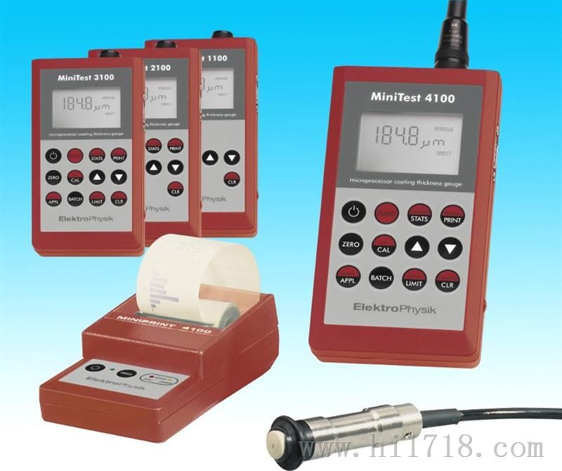 德国EPK Minitest1100/2100/3100/4100 涂层测厚仪 麦考特