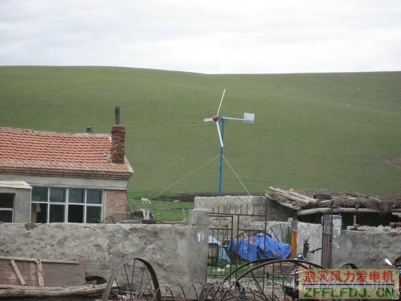 3KW家用小型风力发电机价格 风光互补发电系统