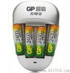 代理超霸充电器GP超霸5号充电电池智能套装GPPB27GW价钱