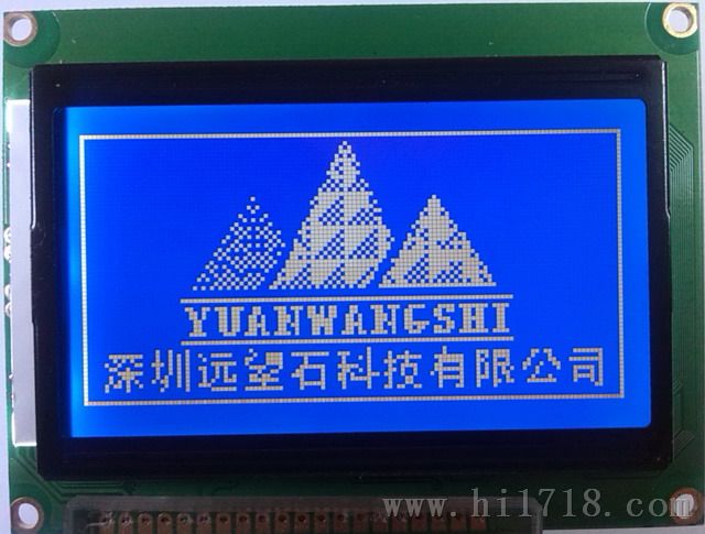 12864,内置中文字库LCD，LCM，液晶显示模块