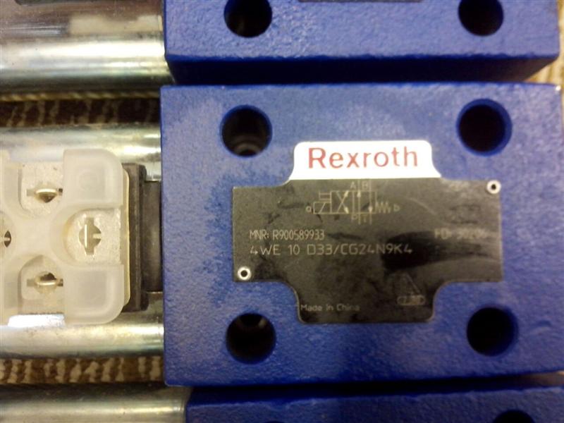 Rexroth电磁阀4WE10D33/CG24N9K4现货