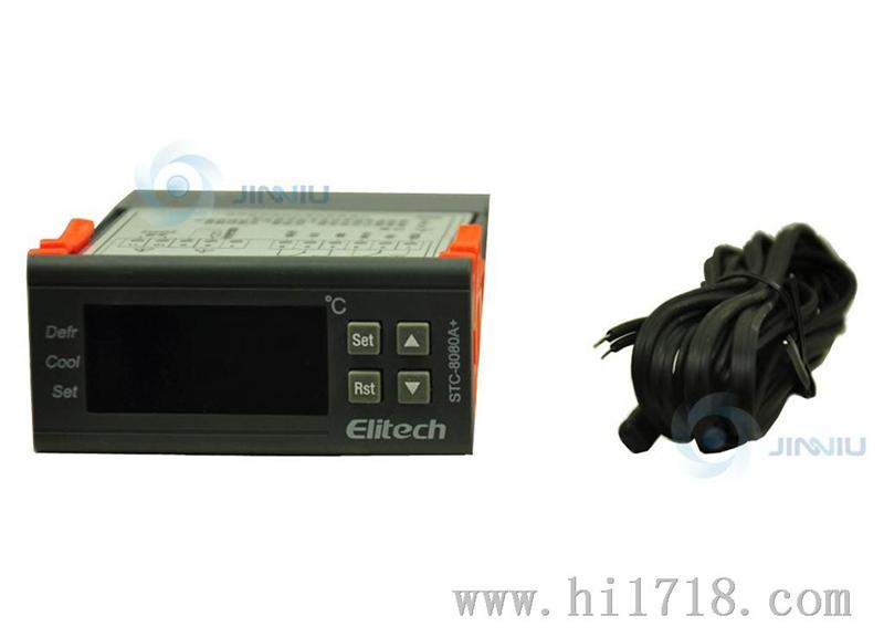 101312 精创温控器 STC-8080A+单传   液显温控器