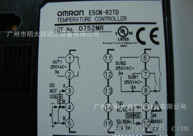 欧姆龙 直流 24VDC 智能报警 LED显示 电子温控器 E5CN-R2TD