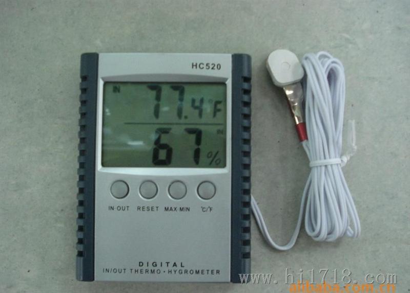 HC520电子数显温湿度计（室内外温度、湿度、小