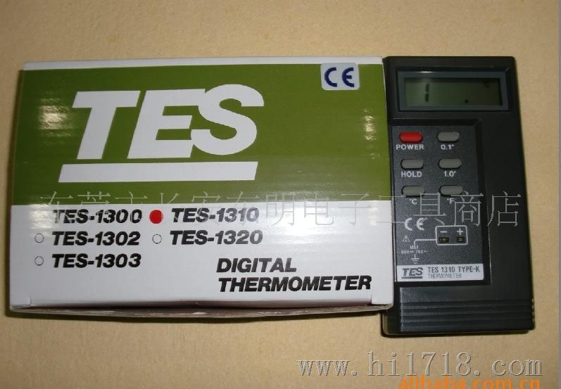 供应台湾泰仕TES-1310温度测试仪 温度计