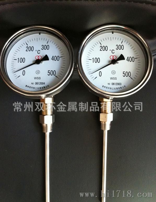 厂家生产销售WSS481万向型双金属温度计 双金属温度计供应