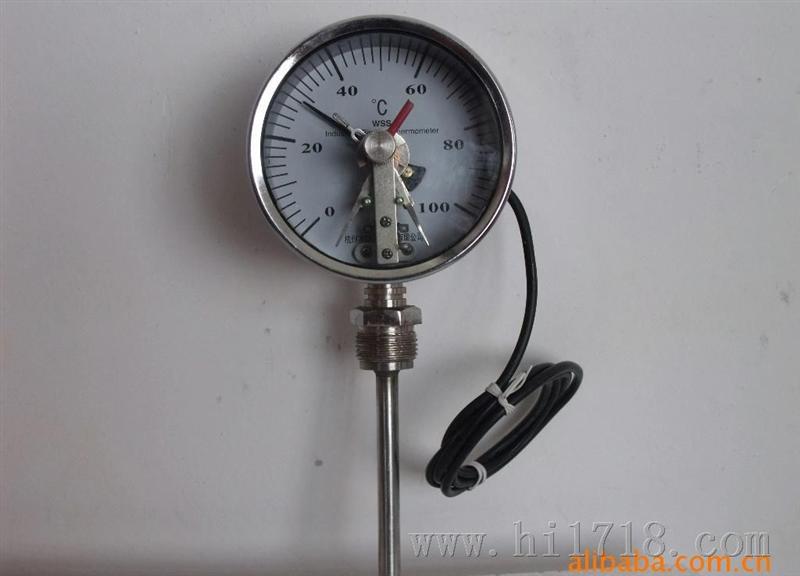 富阳 杭州仪川仪表 电接点双金属径向温度计WSSX411