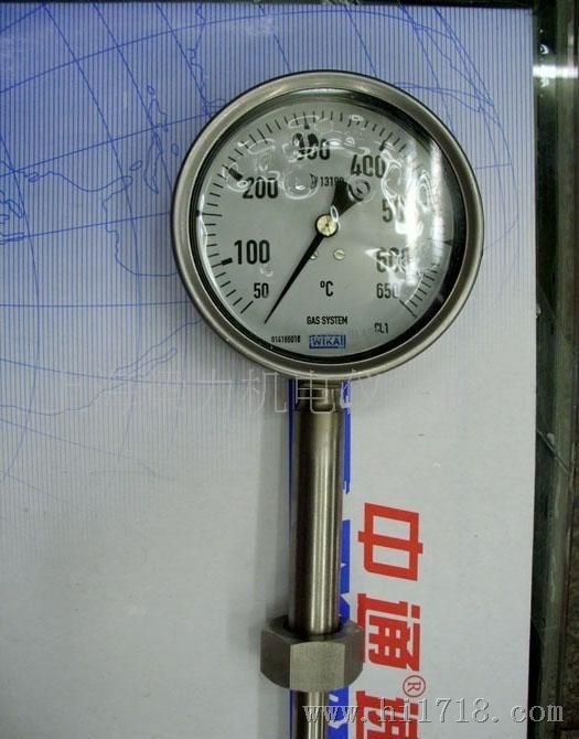电接点温度表YWT-603 A表面76mm 0-100度