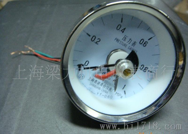电接点温度表YWT-603 A表面76mm 0-100度