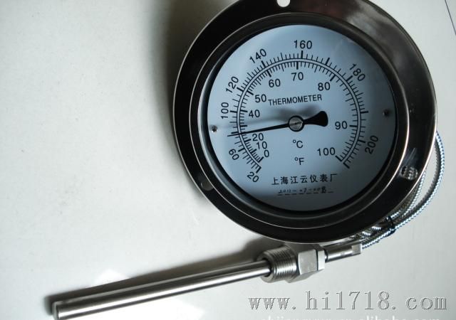 供应不锈钢压力式温度计