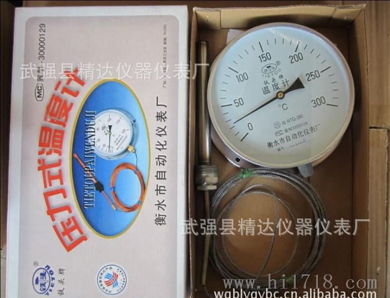 压力式温度计 直径150 武强县精达仪器仪表厂