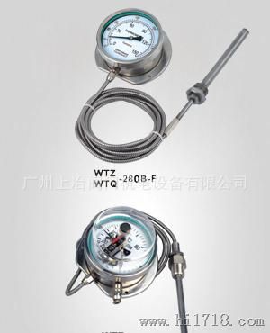 供应WTZ-280BF/100表面/全不锈钢压力式温度计