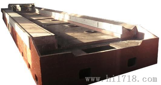 厂家供应机床铸件 消失模铸造 横梁 床身 立柱 工作台 T型槽平板