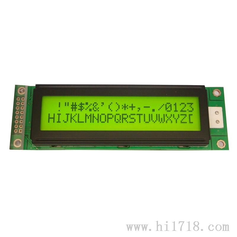 仪器仪表显示LCM单色模块2002字符串/并口点阵 字符宽温LCD串口SPI/IIC 方便开发节能