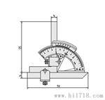 LINKS/哈量角度尺0-320°|角度尺0-320°