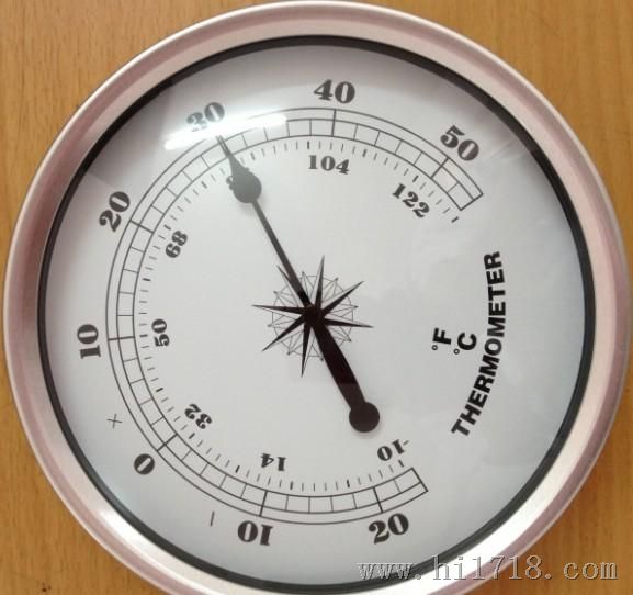 132mm指针式温湿度计家庭气象站晴雨表让你轻松了解天气的变化！