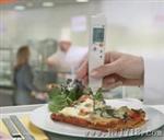水型食品中心温度计德图 testo106 ，包括探头保护帽和电池