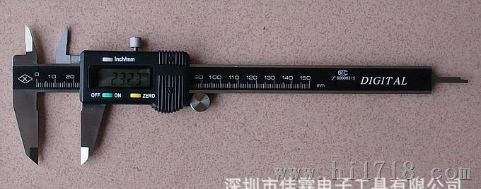 供应上量电子数显卡尺 数显游标卡尺0-300mm