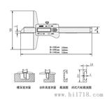 LINKS|哈量电子数显深度尺 0-200mm|0~8in电子数显深度尺东莞数控