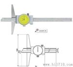 大量供应. 广陆带表深度卡尺0-150MM 带表卡尺 .优势批发