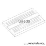 DDR3乘8内存颗粒测试夹具导电胶式无频率限制