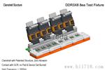 DDR3乘8内存颗粒测试夹具导电胶式无频率限制