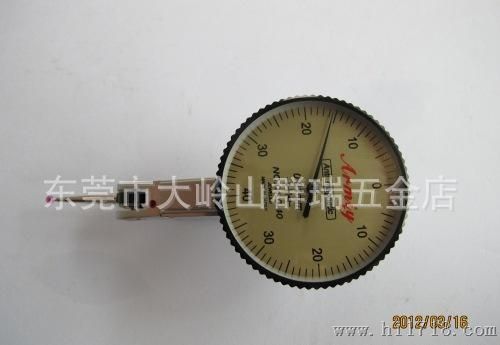 日本米子杠杆百分表0-0.8mm 小较表