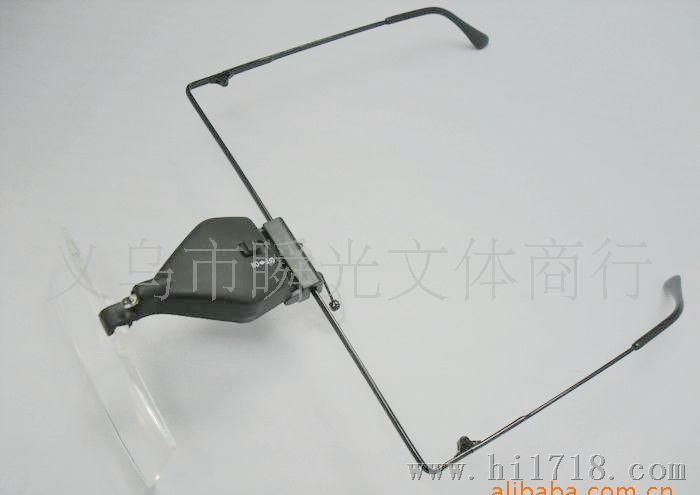 （圣竹）批发供应高清带LED灯眼镜放大镜MG19157-3