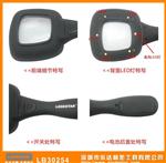 深圳乐达LB30254微型手持式LED灯放大镜 老人阅读带灯手持放大镜