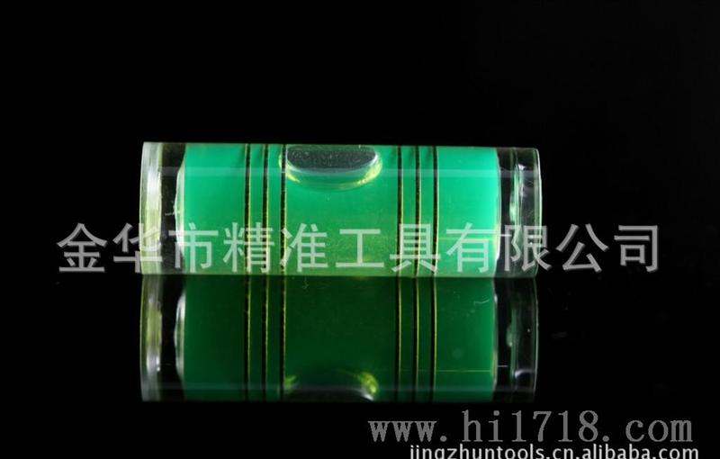 厂家批量供应直径15X45mm玻璃圆柱形水准泡