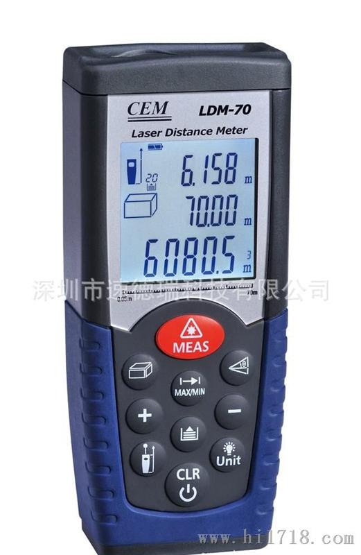激光测距仪LDM-70 可测0-70米 误差0.001 CEM品牌保三年 测距仪