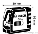 德国 博世BOSCH GLL 2 激光标线仪 投线仪 水平仪 