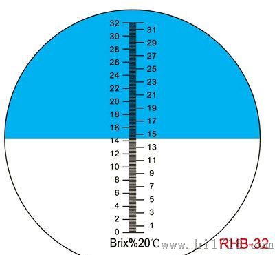 供应手持式糖度计(0-32%) 折射仪  糖度計RHB-32