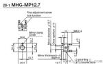 2维可调镜架 日本西格玛 MHG/MHG-MP 精准 siga