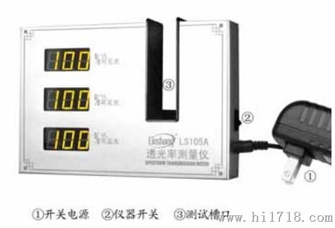 LS105A透光率仪，多功能测量多种材质的透光率仪